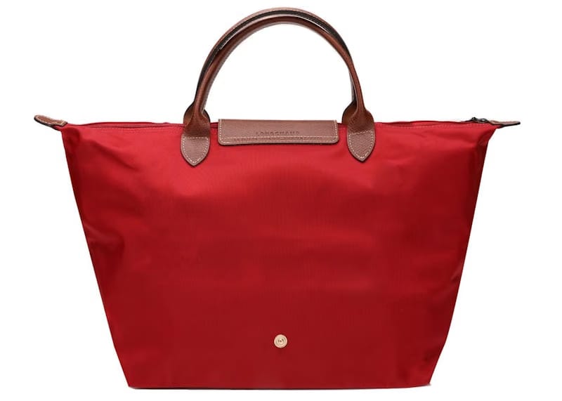 Longchamp Le Pliage Top Handle Bag M Red
