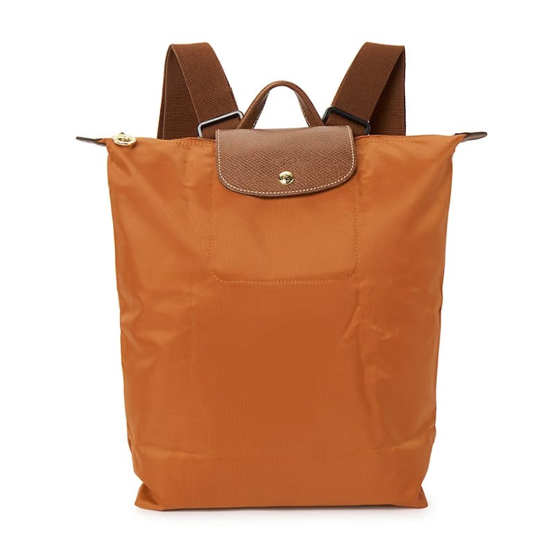 Longchamp Le Pliage Original M Backpack Brick