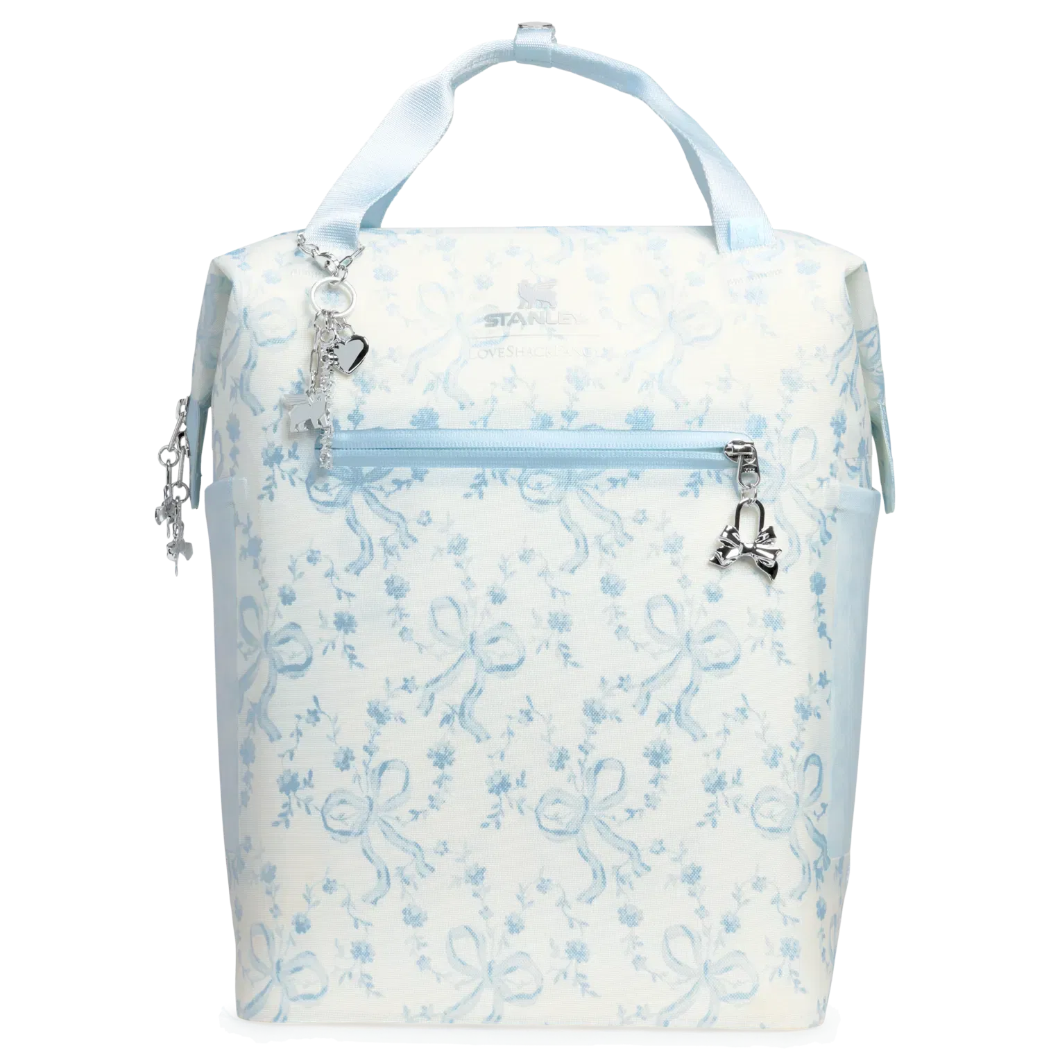 Stanley Stanley 1913 x LoveShackFancy Holiday All Day Madeleine Mini Cooler Backpack Coquette Bow Winter Ice