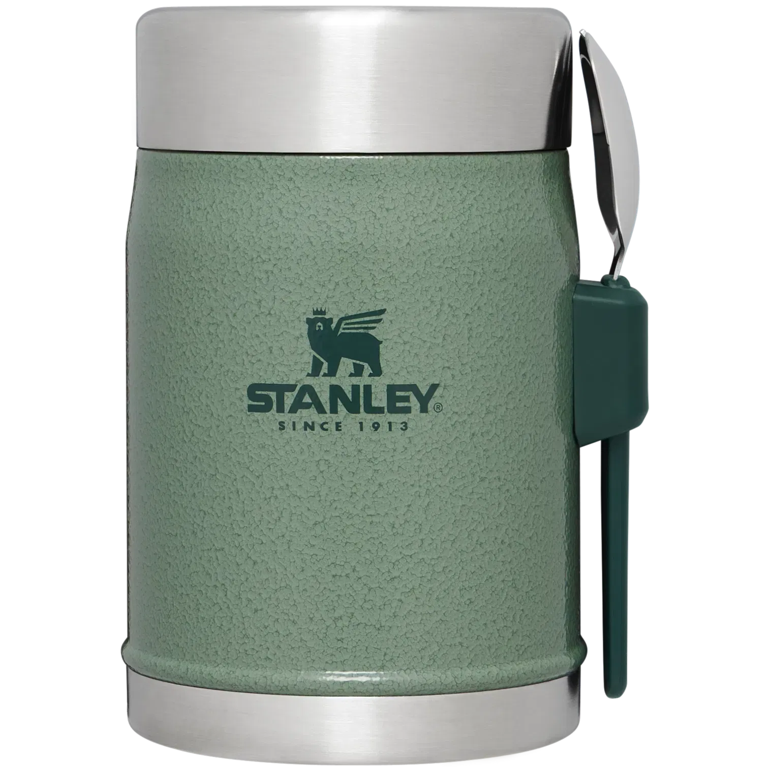 Stanley Classic Legendary Food Jar + Spork Stanley Create Hammertone Green