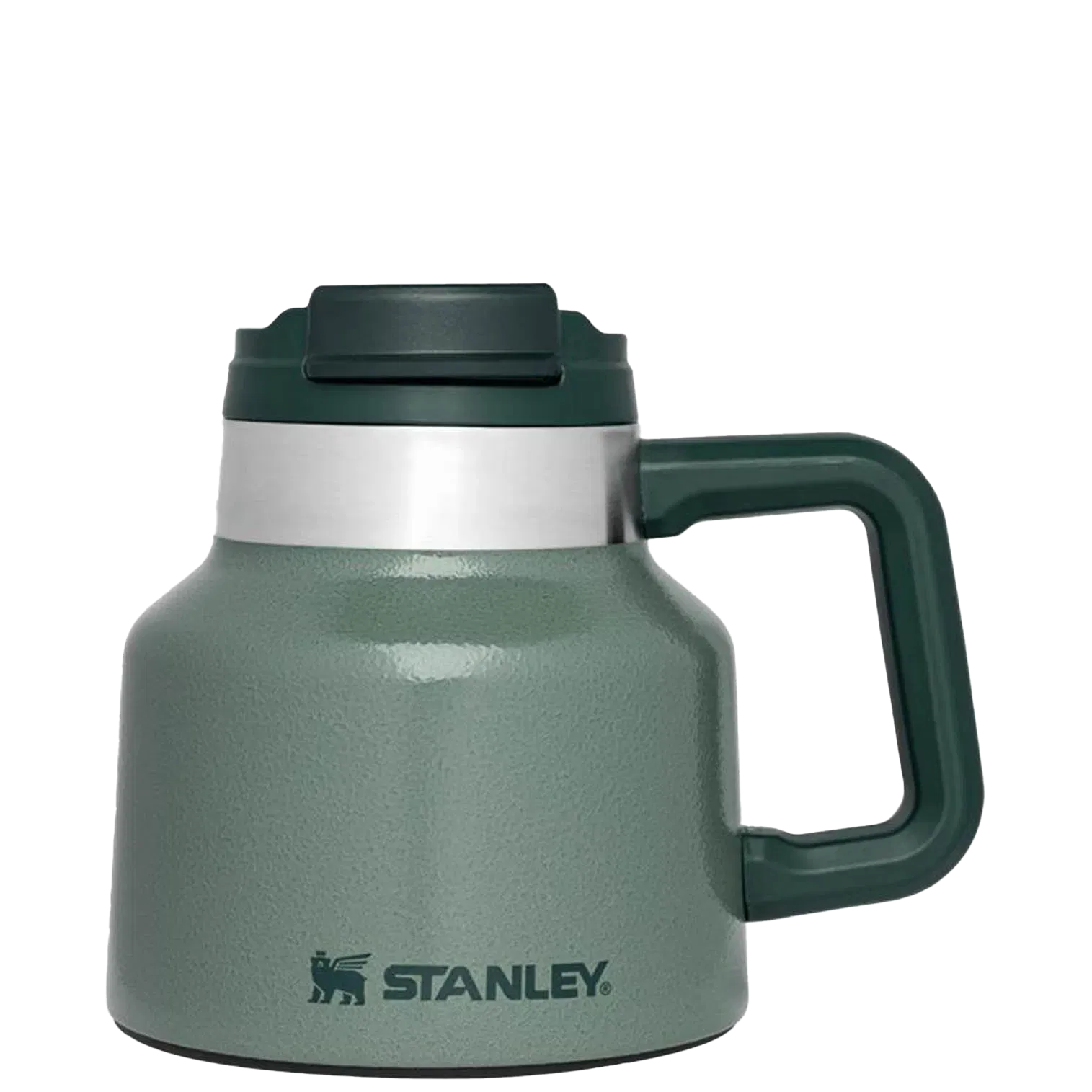 Stanley Adventure Tough-To-Tip Admiral's Mug Hammertone Green