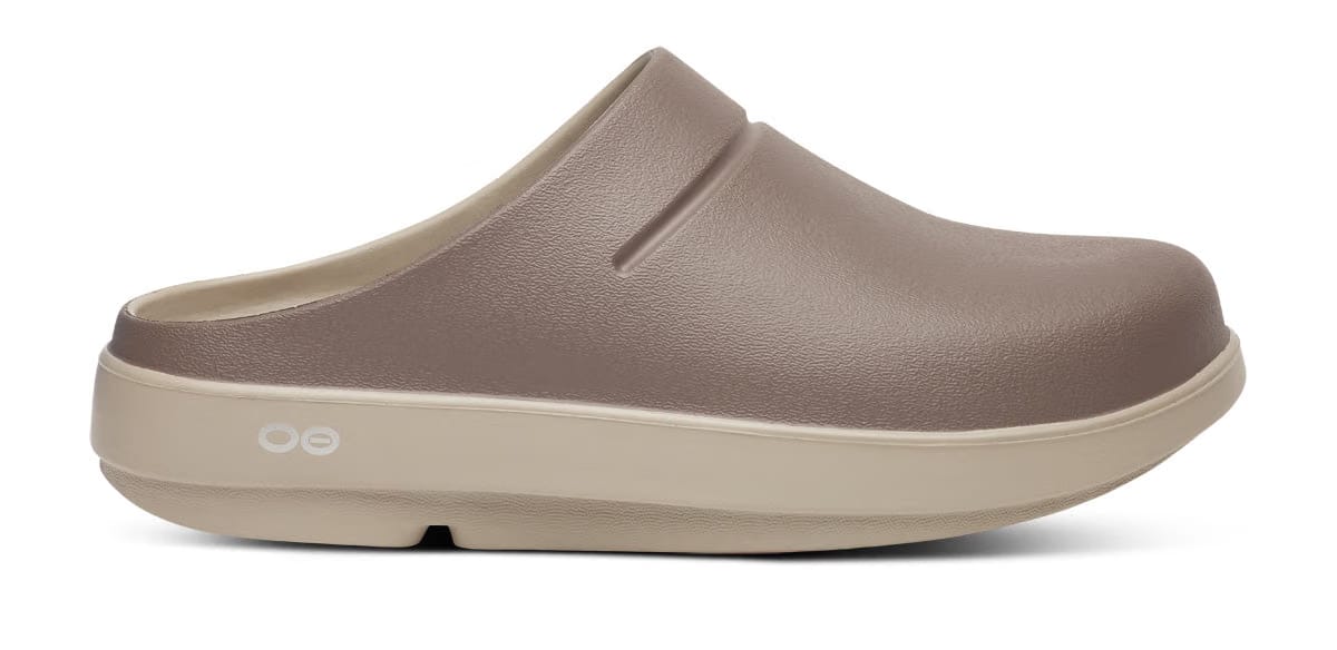 Oofos Men's Luxe Clog Nomad & Portobello