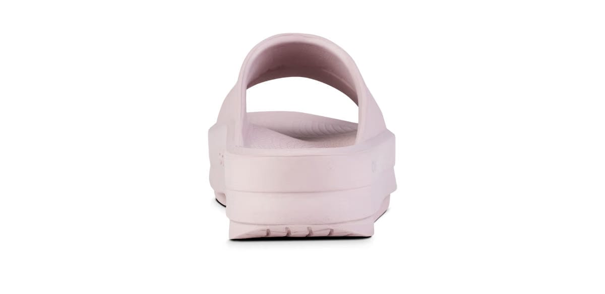 Oofos Women's Platform Slide Stardust