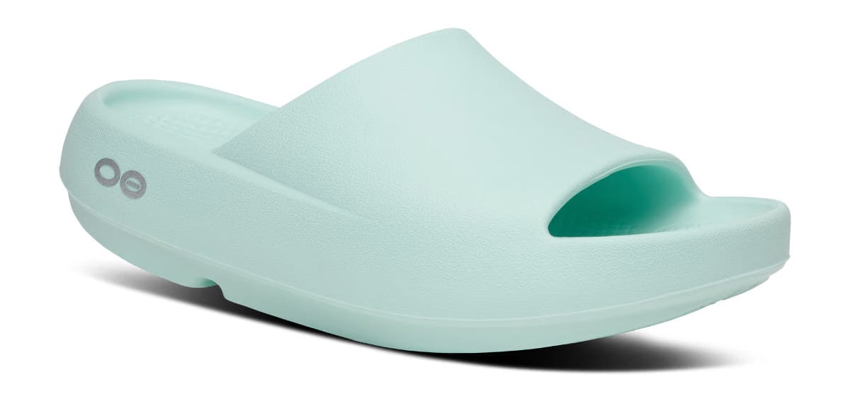 Oofos Women's Slide Mint