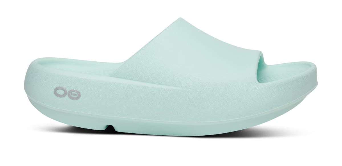 Oofos Women's Slide Mint