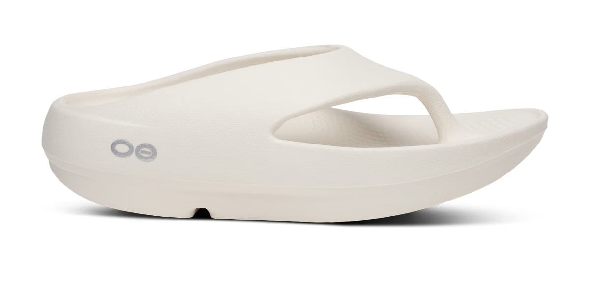 Oofos Men's Sandal Chalk