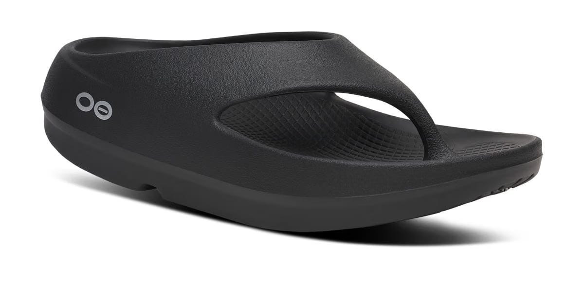 Oofos Men's Sandal Black