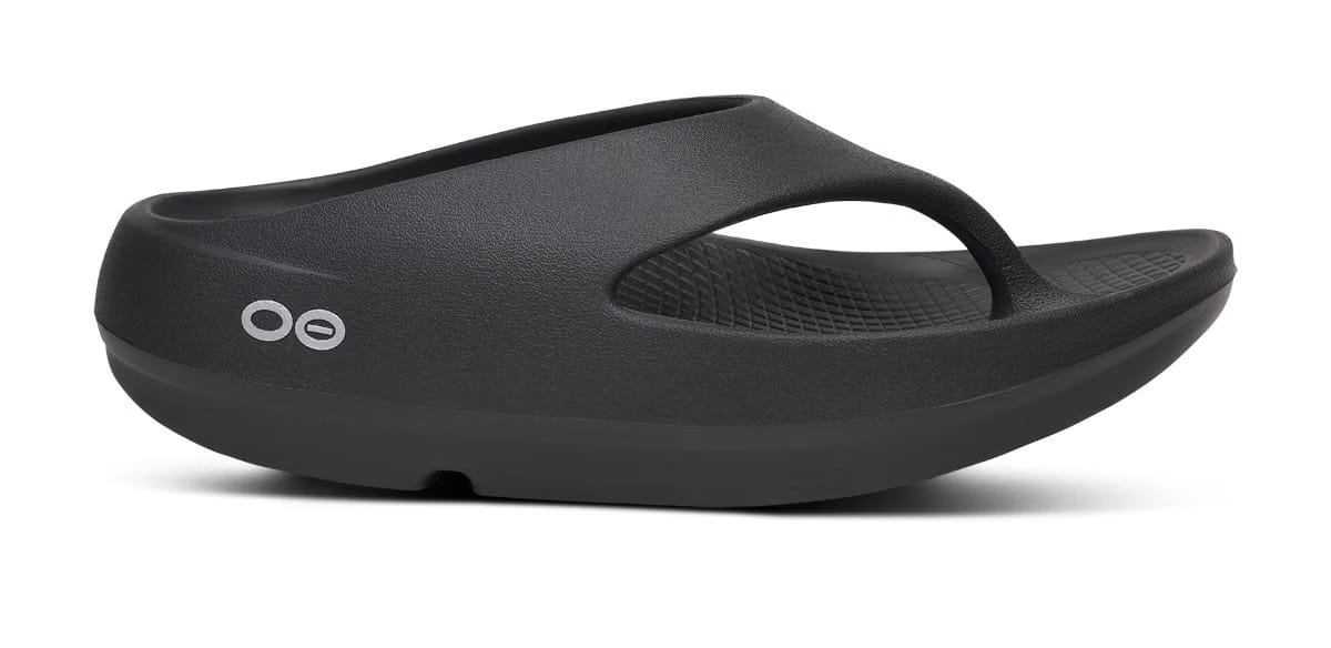Oofos Men's Sandal Black