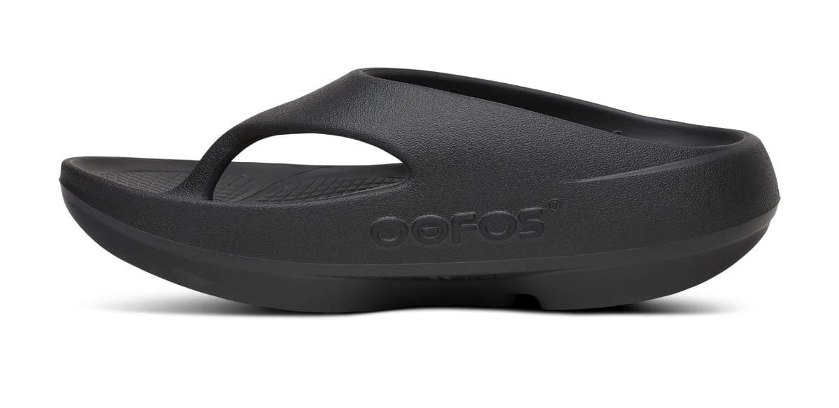 Oofos Men's Sandal Black