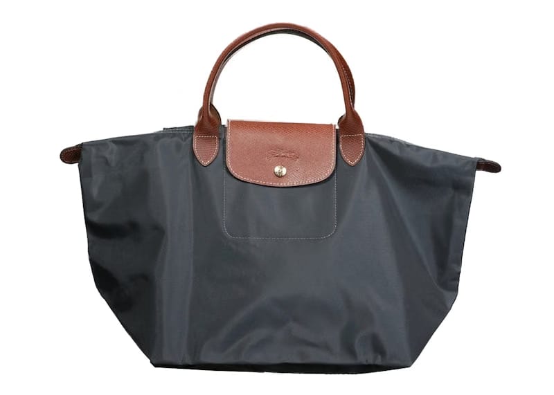 Longchamp Le Pliage Shopper Gray