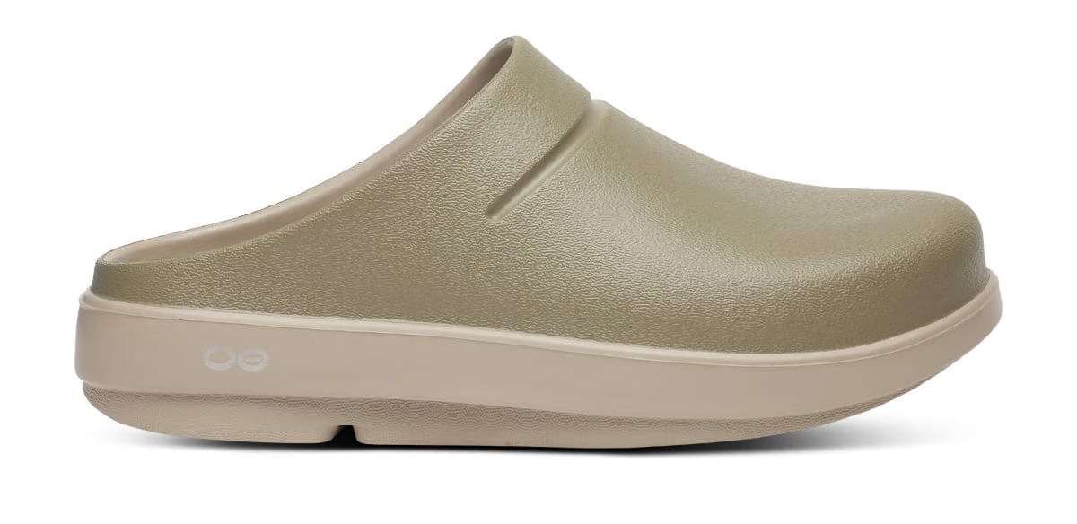 Oofos Men's Luxe Clog Nomad & Foliage