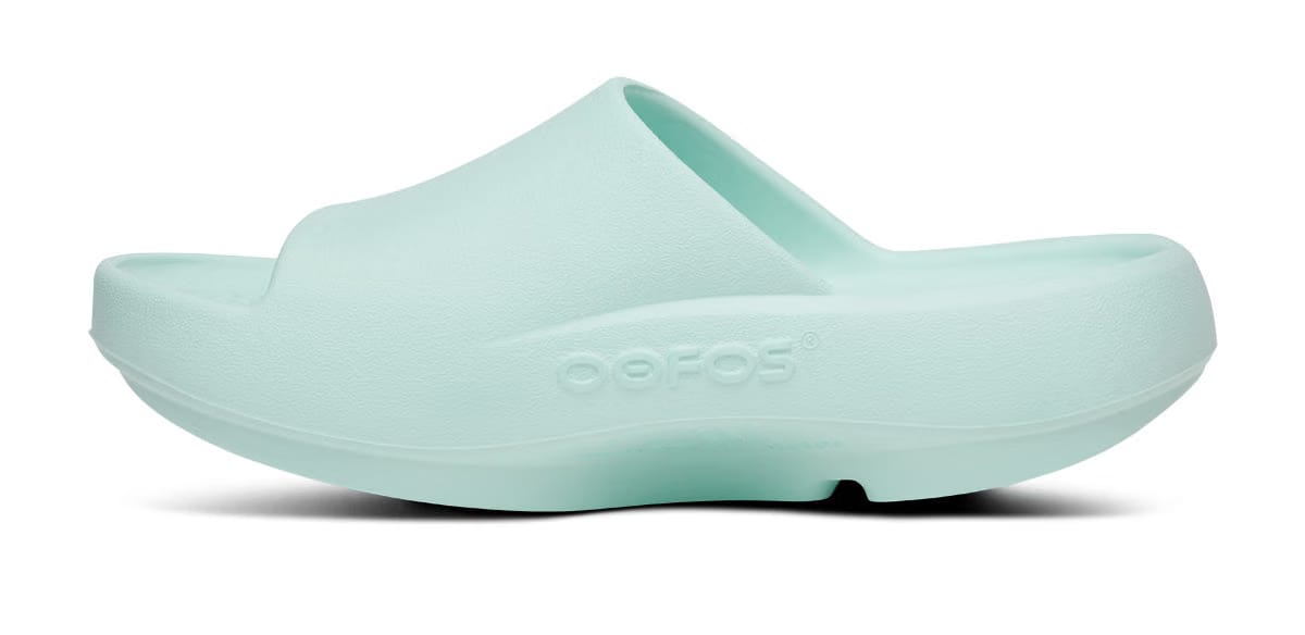 Oofos Men's Slide Mint
