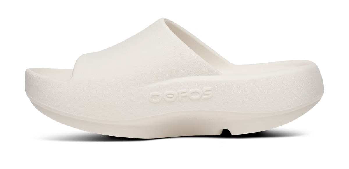 Oofos Men's Slide Chalk