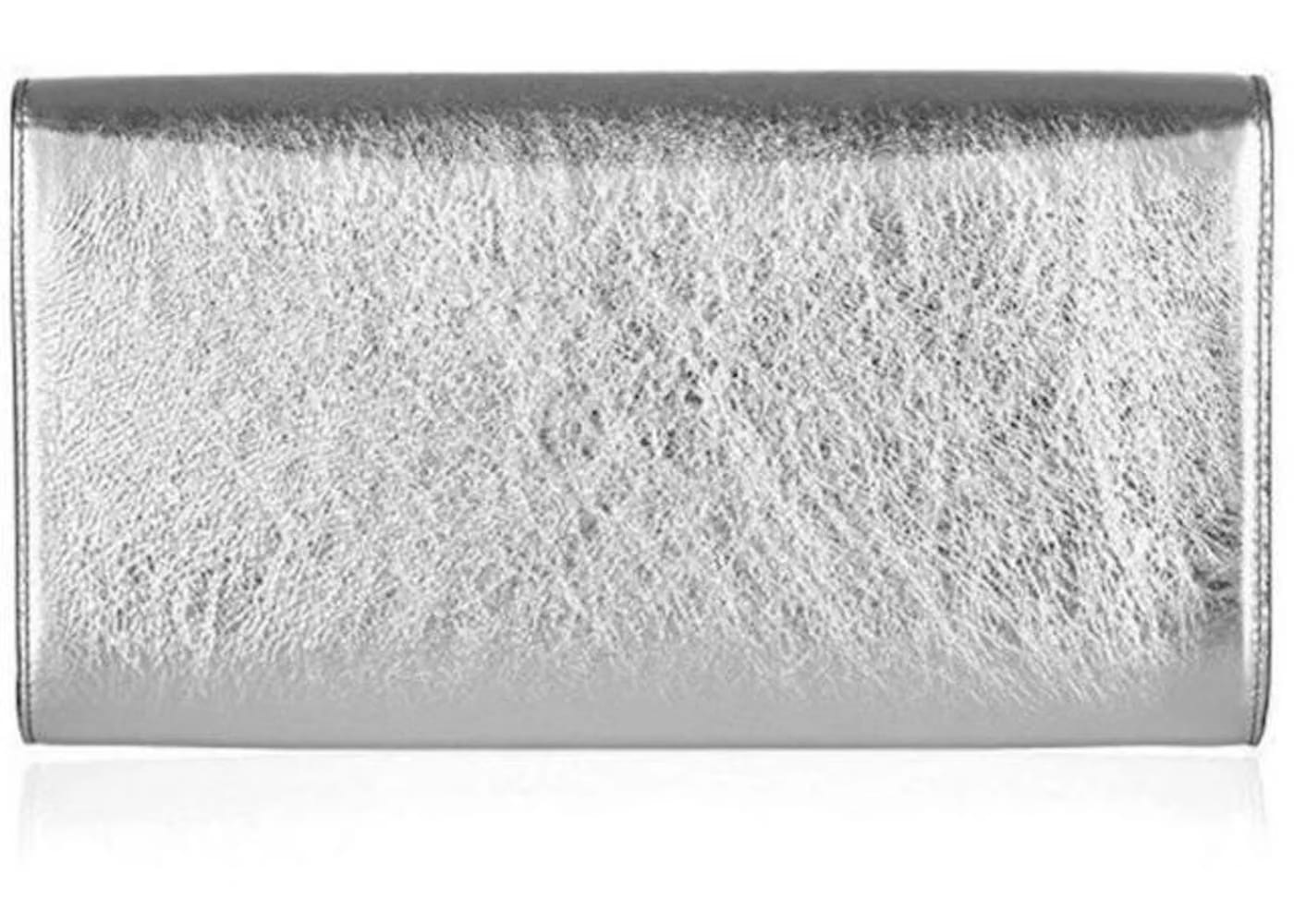 Saint Laurent Belle de Jour Clutch Metallic