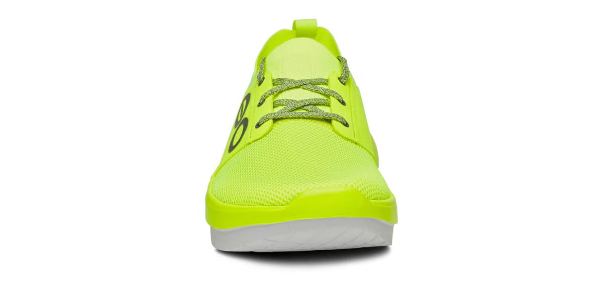 Oofos Men's Lace-Up Shoe White & Electro