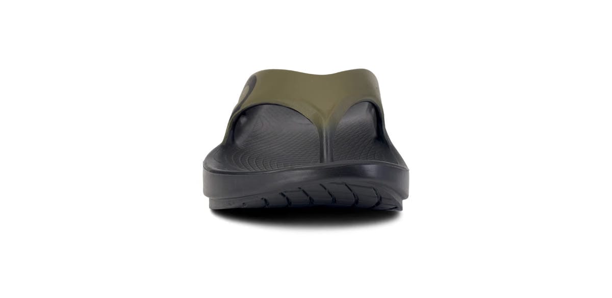 Oofos Women's Sport Sandal Tactical Green