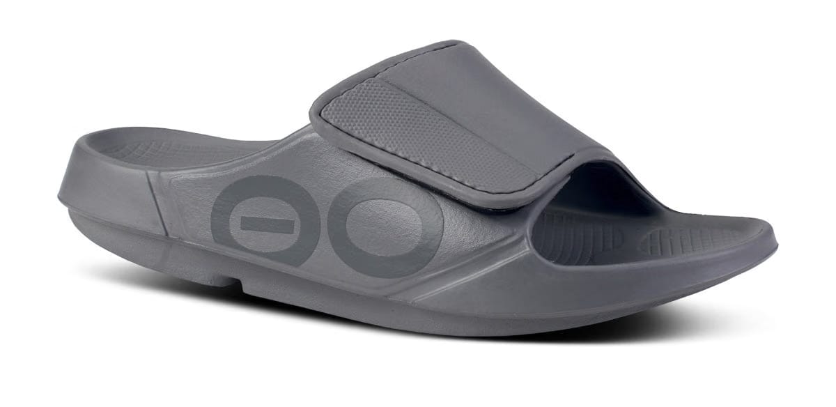 Oofos Women's Sport Flex Slide Slate