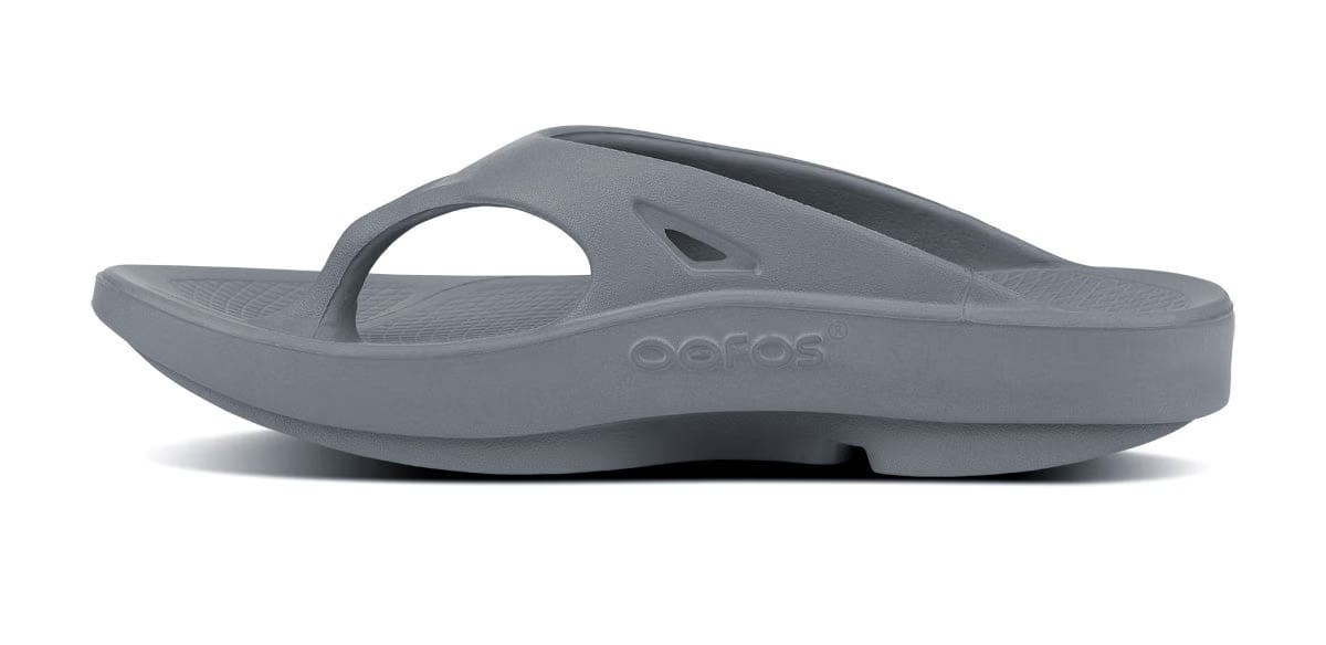 Oofos Men's Sandal Slate