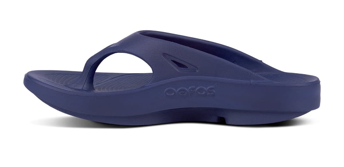 Oofos Men's Sandal Navy