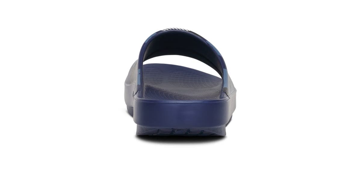 Oofos Men's Sport Slide Navy Camo