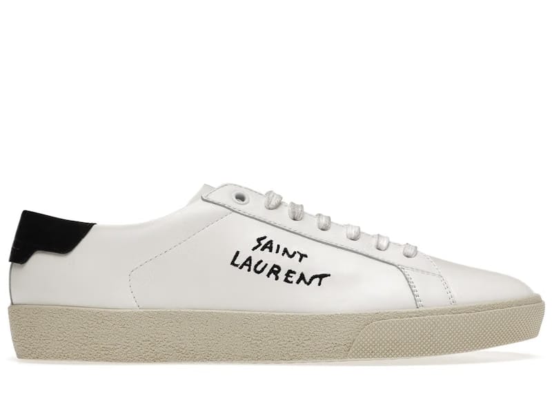 Saint Laurent Court Classic SL/06 Low White Black