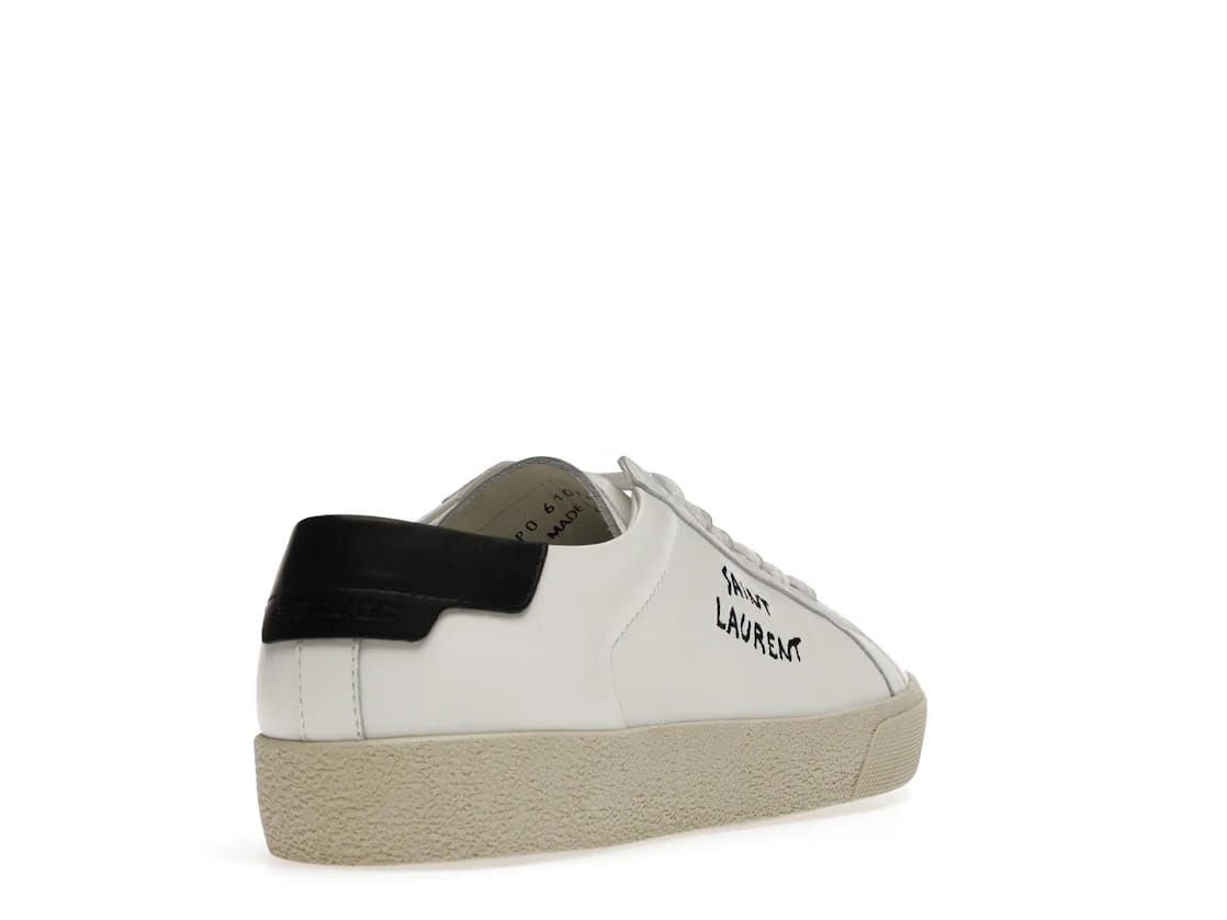 Saint Laurent Court Classic SL/06 Low White Black