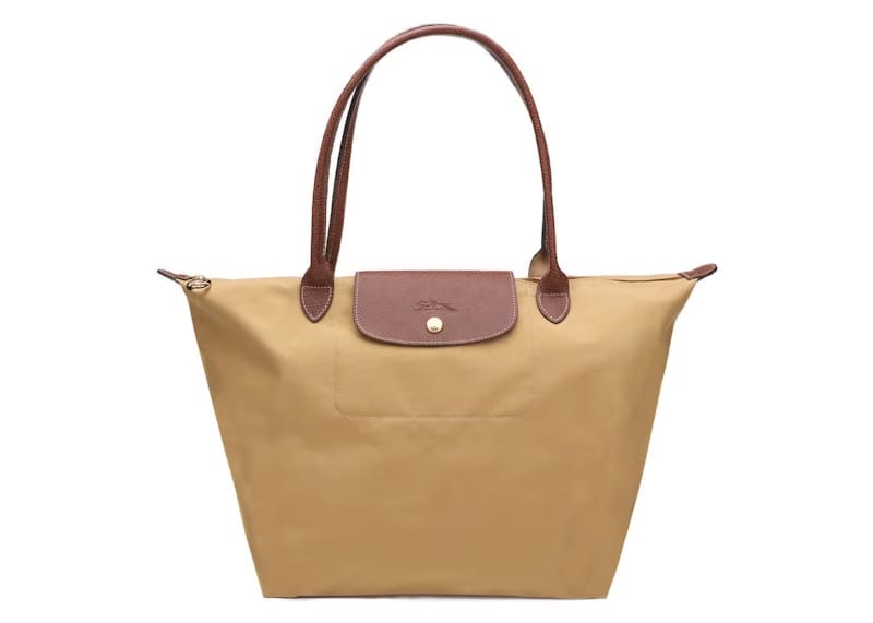 Longchamp Le Pliage Shoulder Bag L Khaki