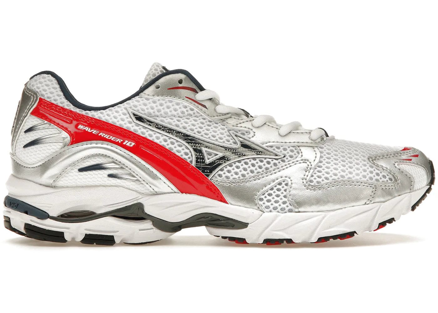 Mizuno Wave Rider 10 Og Pack High Risk Red Insignia Blue
