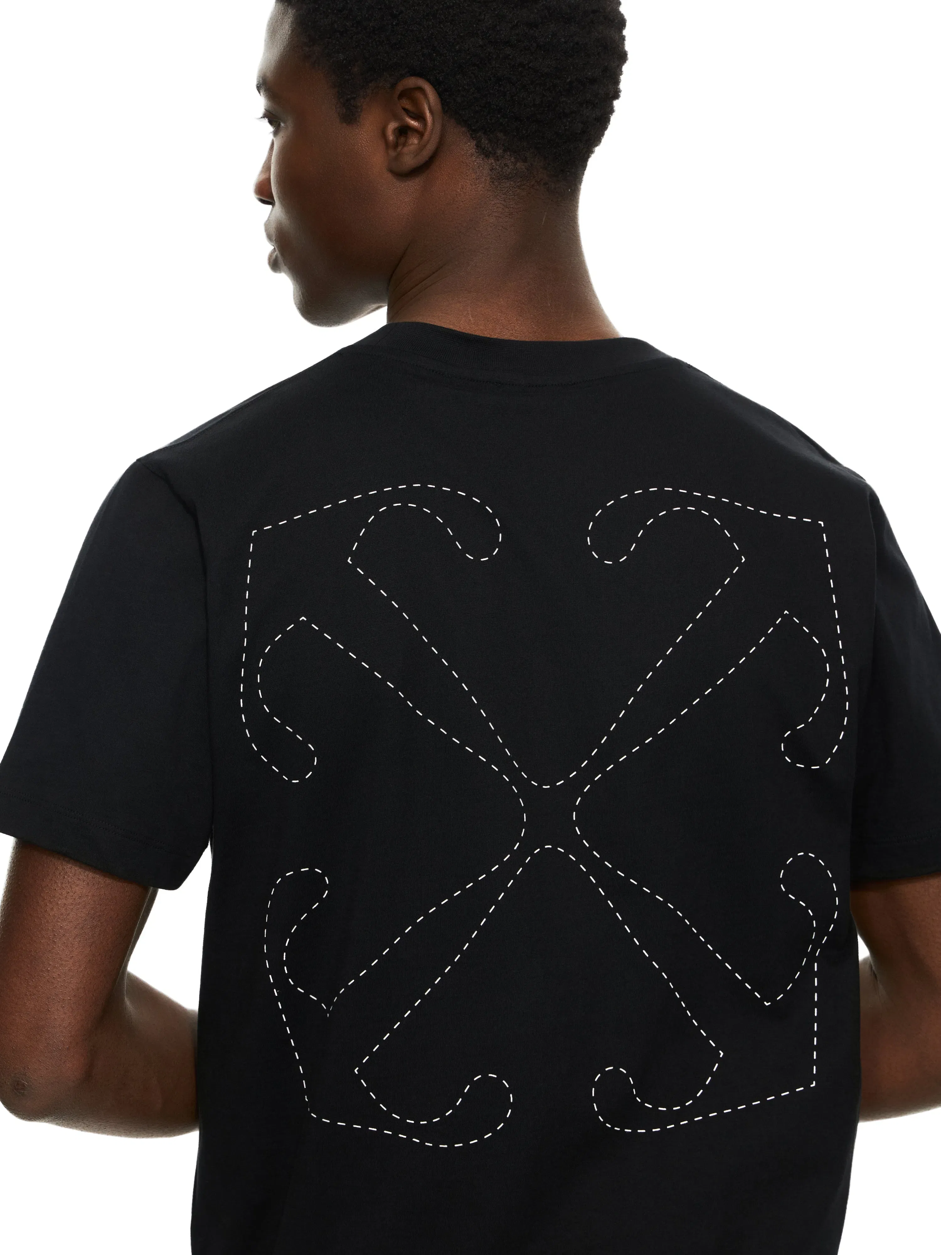 Off-White Stitch Arrangement Slim Tshirt