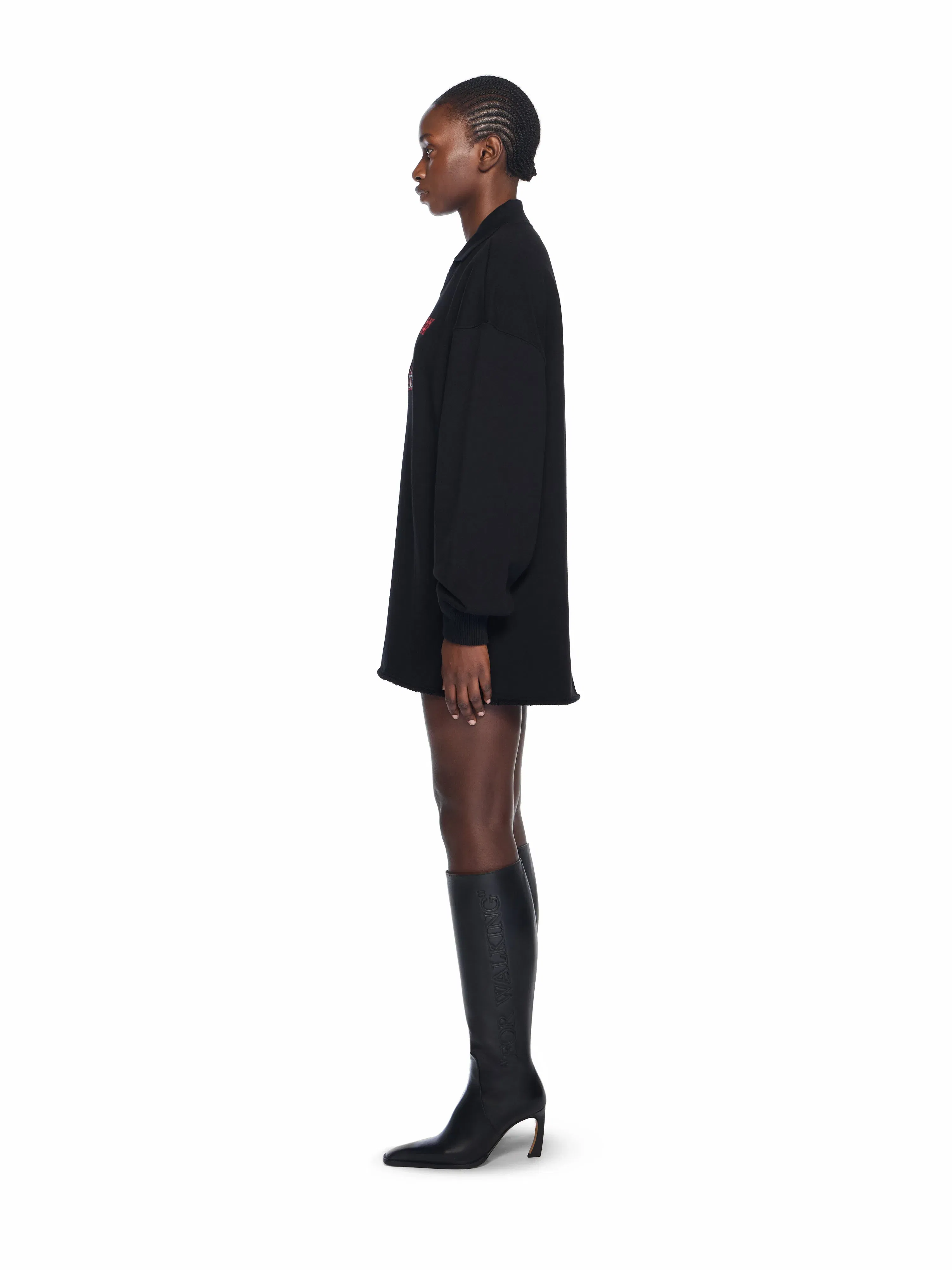 Off-White Sporty Polo Sweatdress