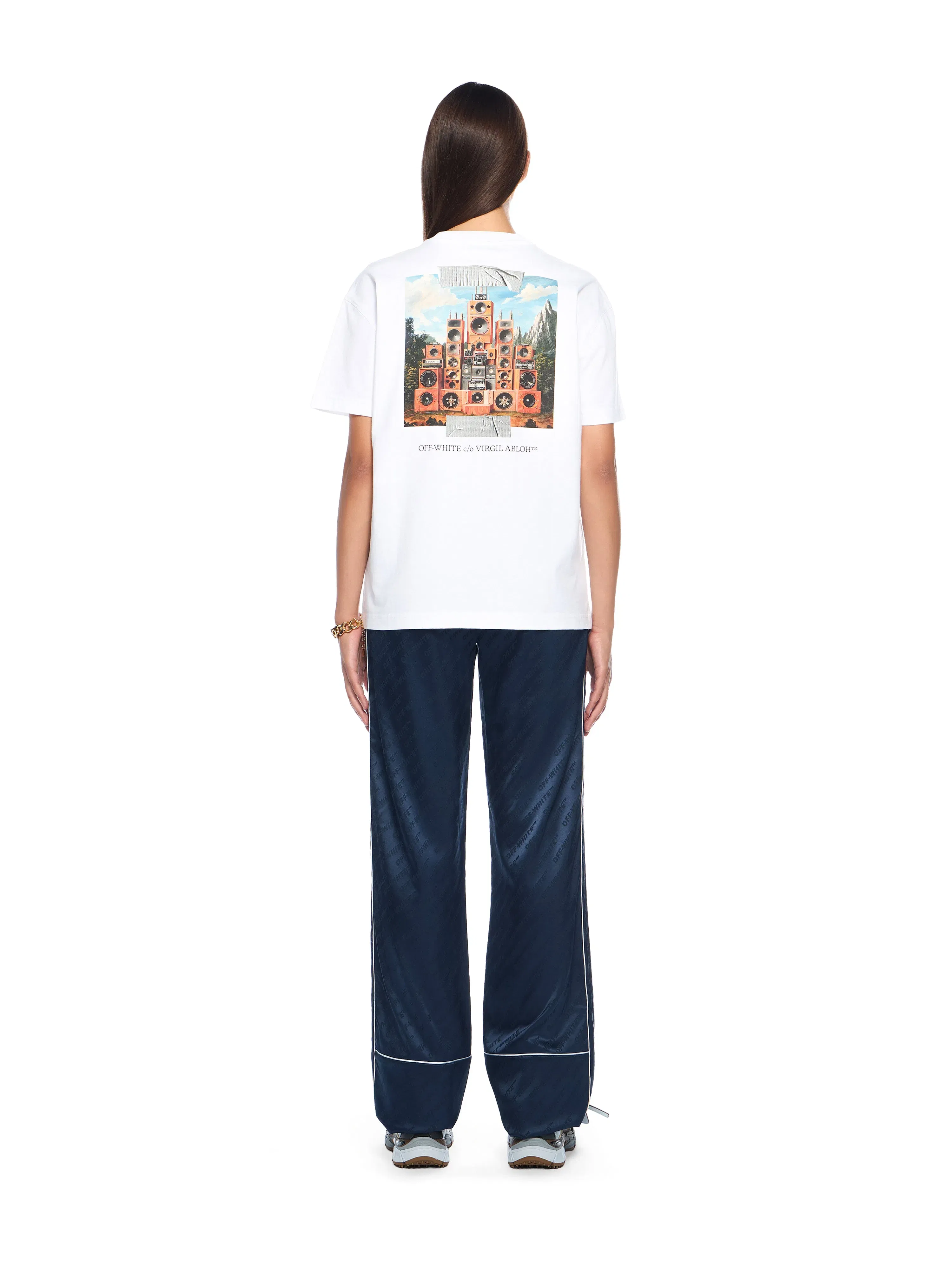 Off-White Soundsystem Tape Regular Tshirt