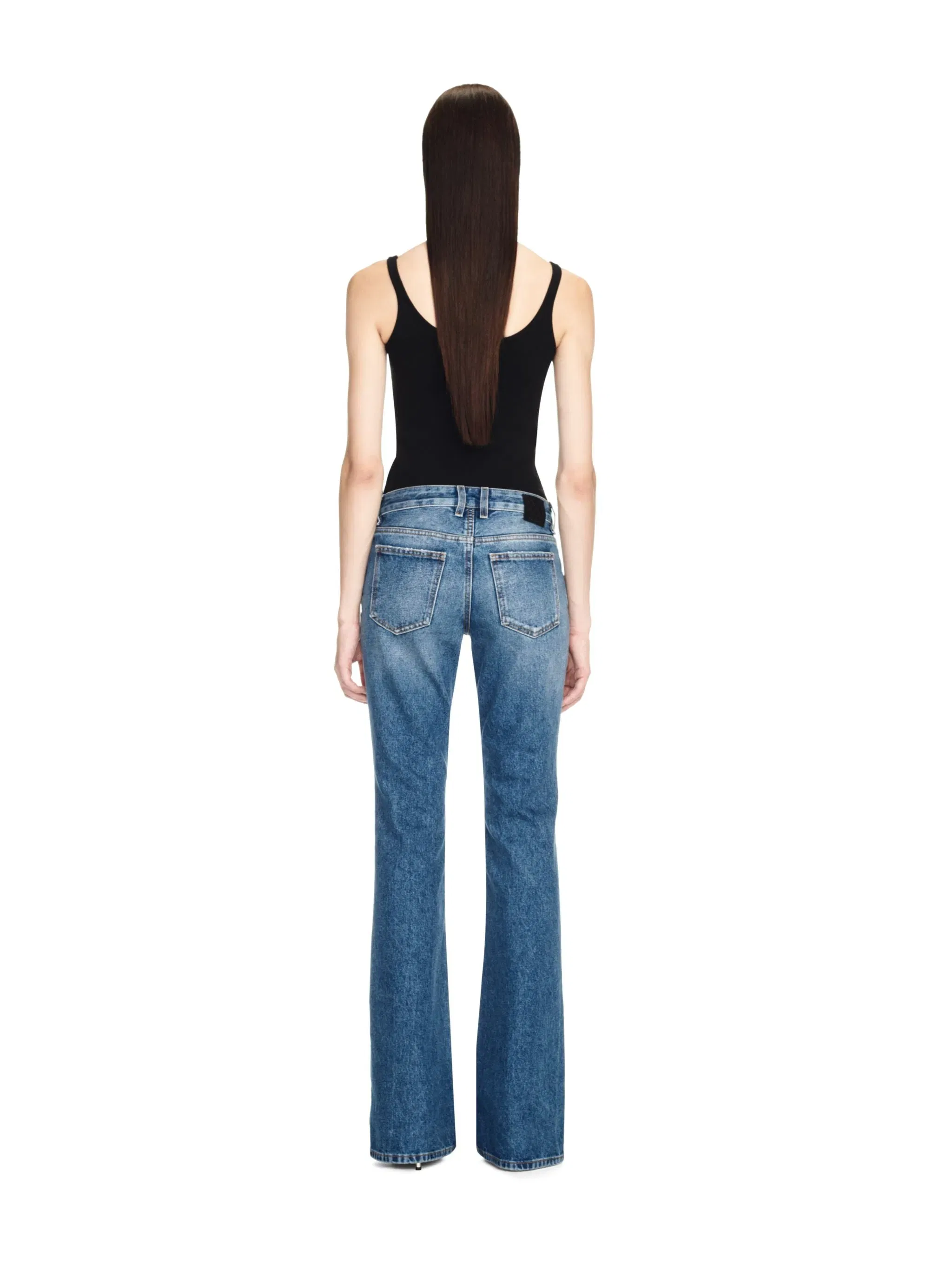 Off-White Slim Flared 5Pkt Pants