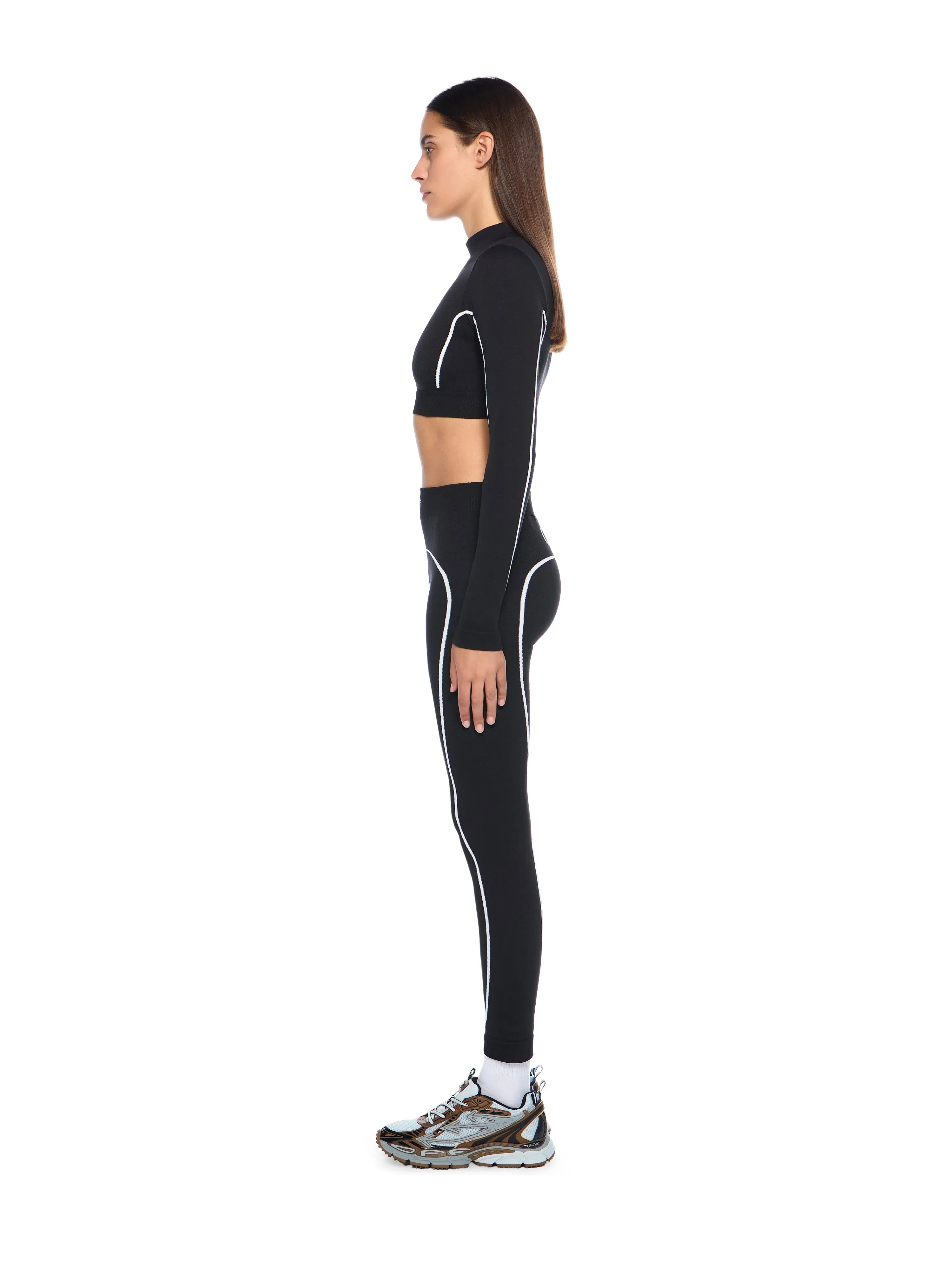 Off-White Off Stamp Seamless Crop Top