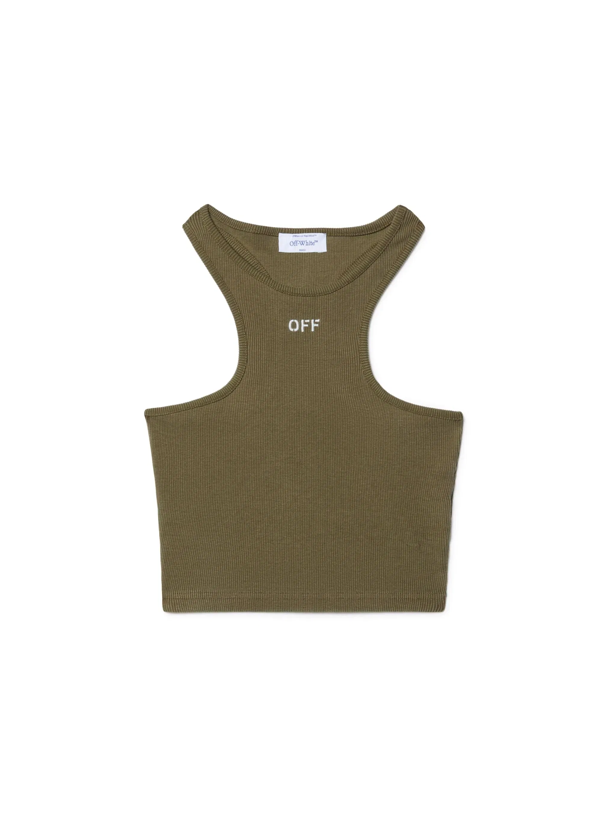 Off-White Off Stamp Rib Rowing Top