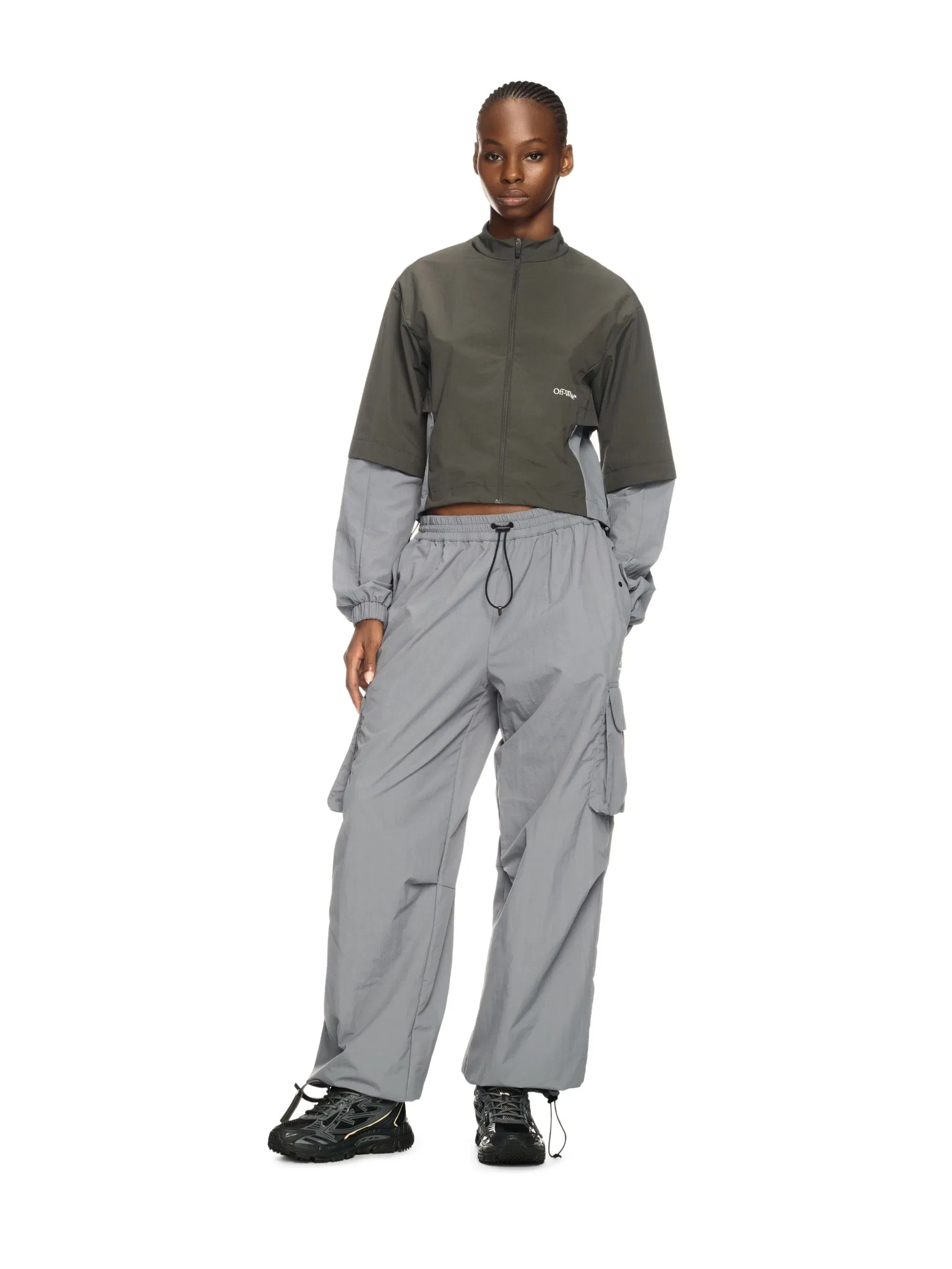 Off-White Off Parachute Nylon Pant