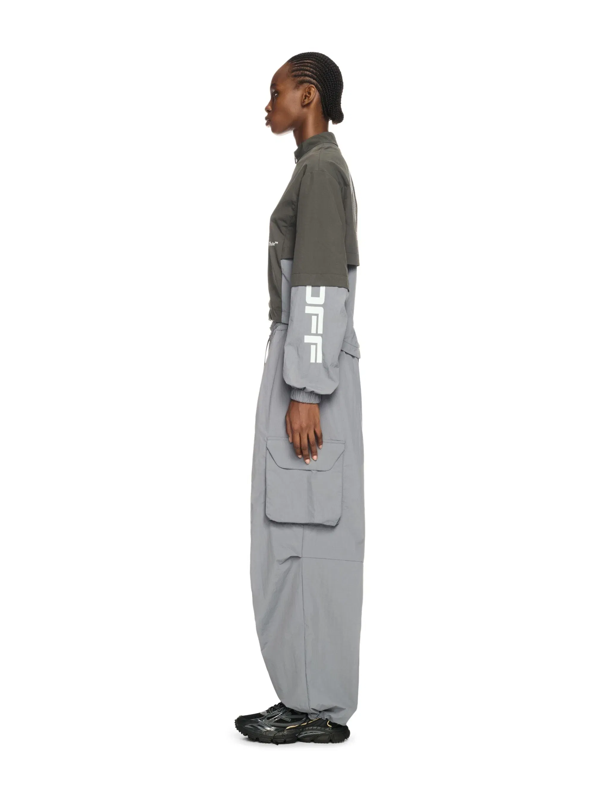 Off-White Off Parachute Nylon Pant