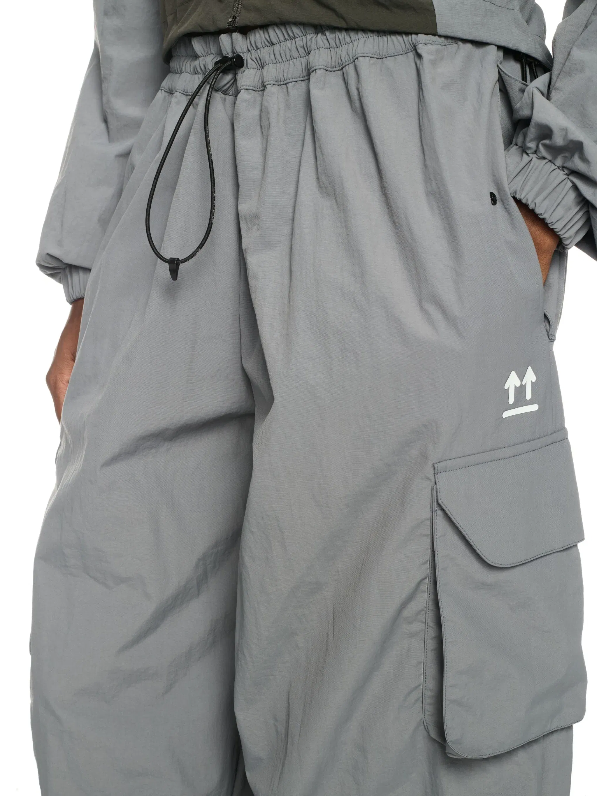 Off-White Off Parachute Nylon Pant