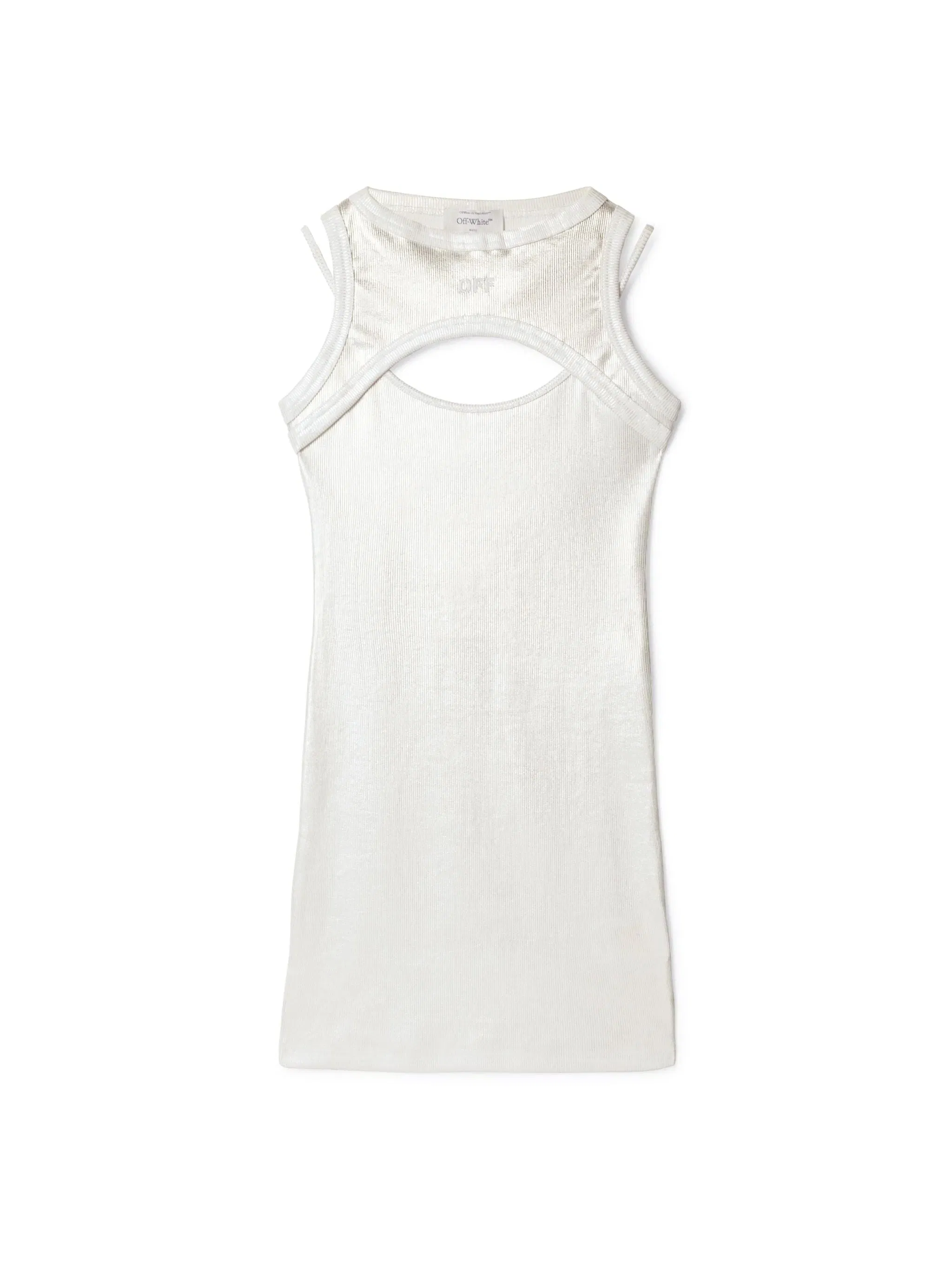 Off-White Off Coated Rib Cut Out Dre