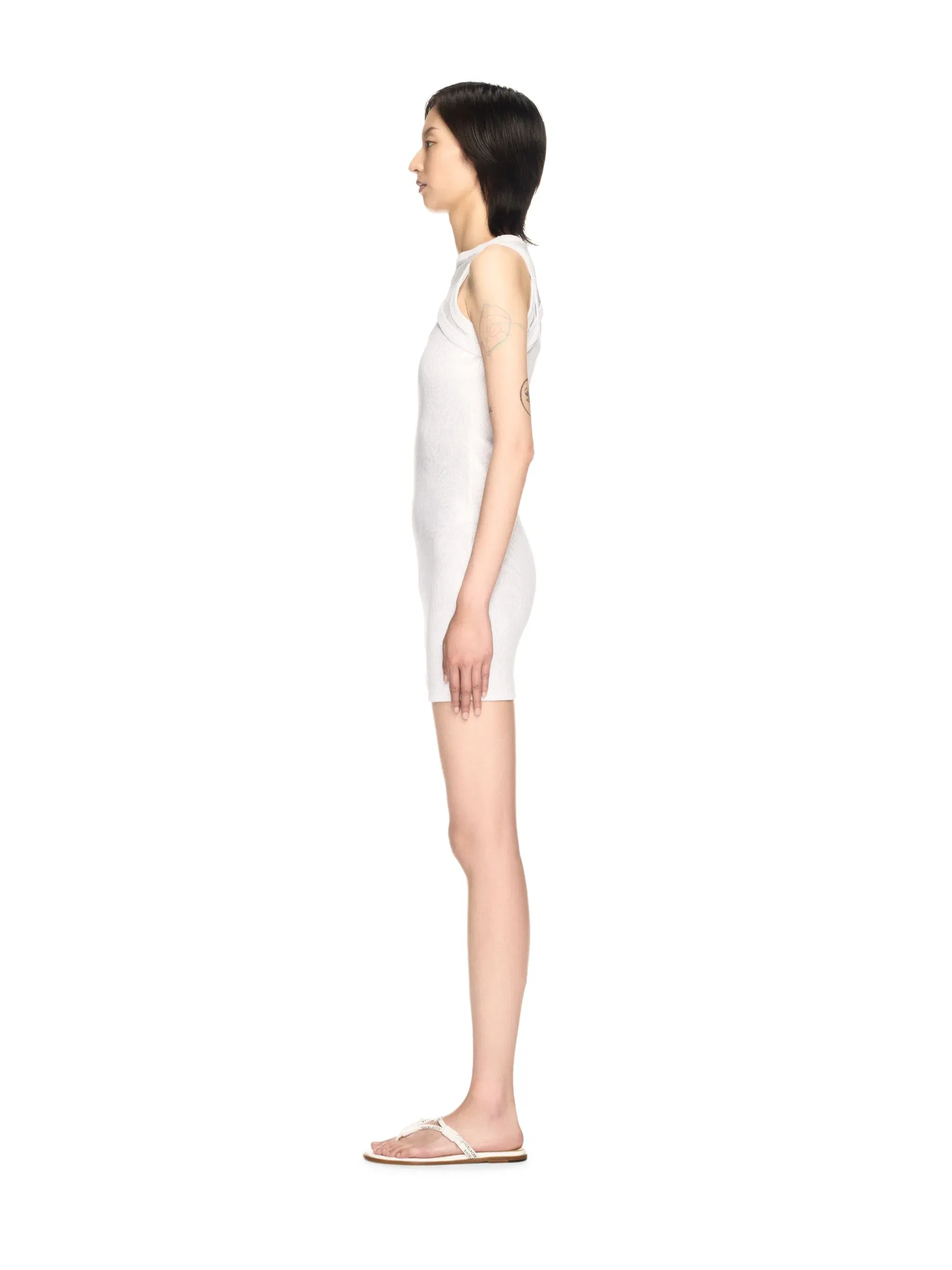 Off-White Off Coated Rib Cut Out Dre