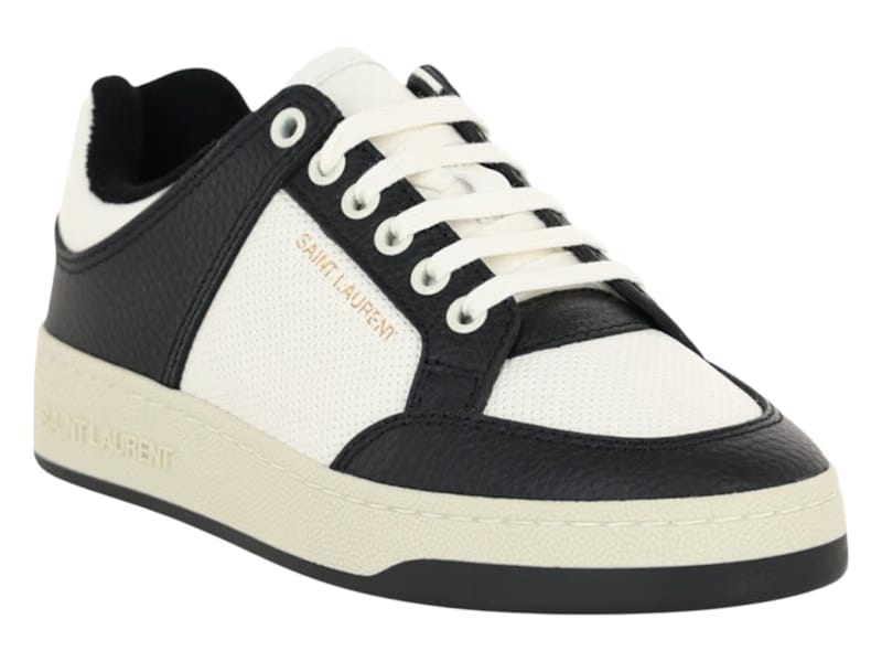 Saint Laurent SL/61 Perforated Leather White (Women's)