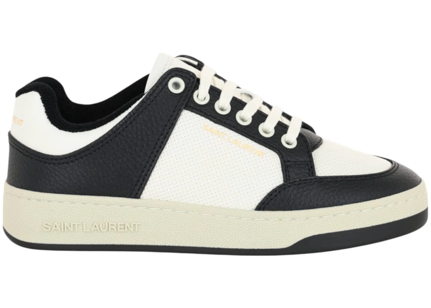 Saint Laurent SL/61 Perforated Leather White (Women's)