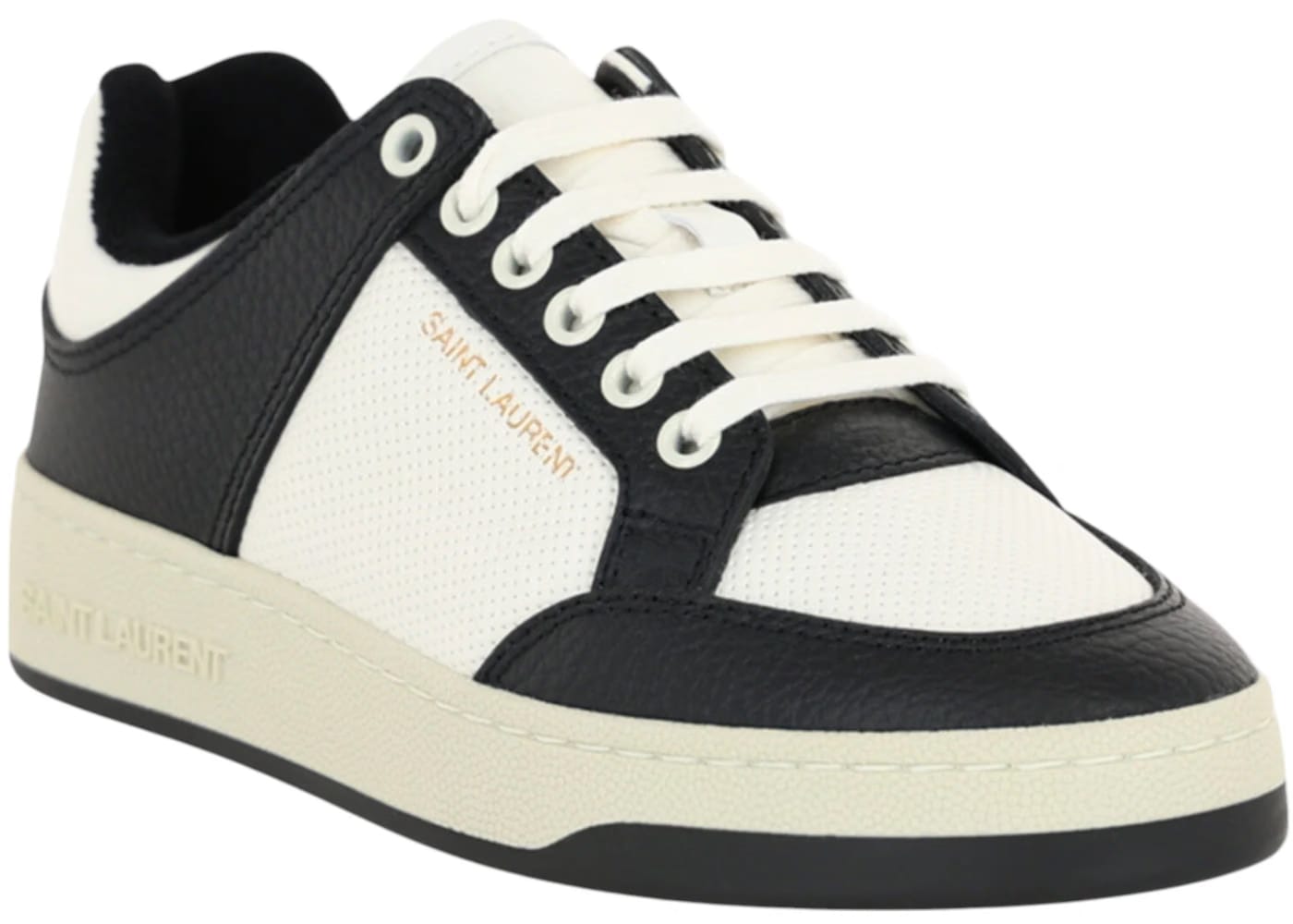 Saint Laurent SL/61 Perforated Leather White (Women's)