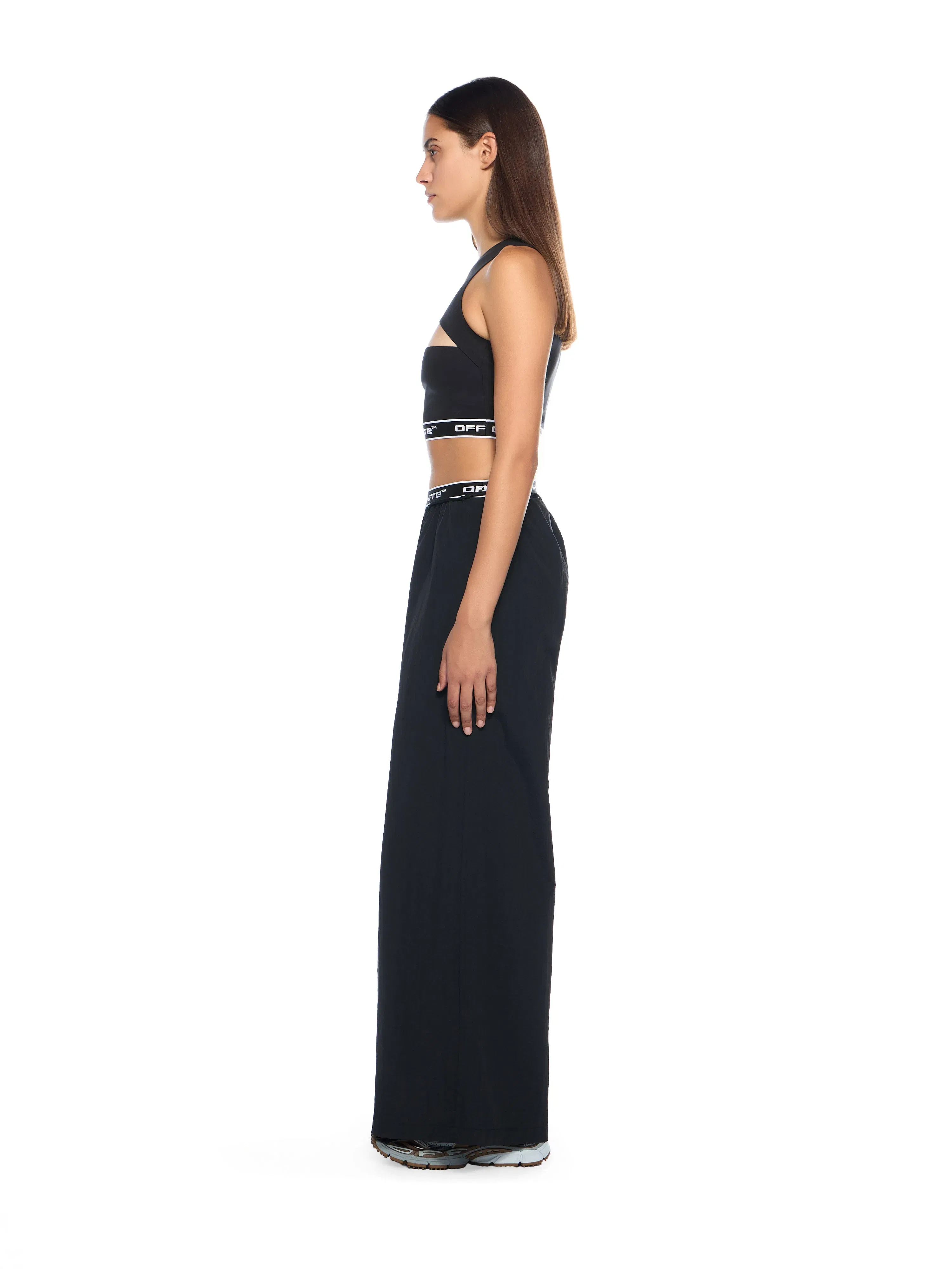 Off-White Logoband Wideleg Pants