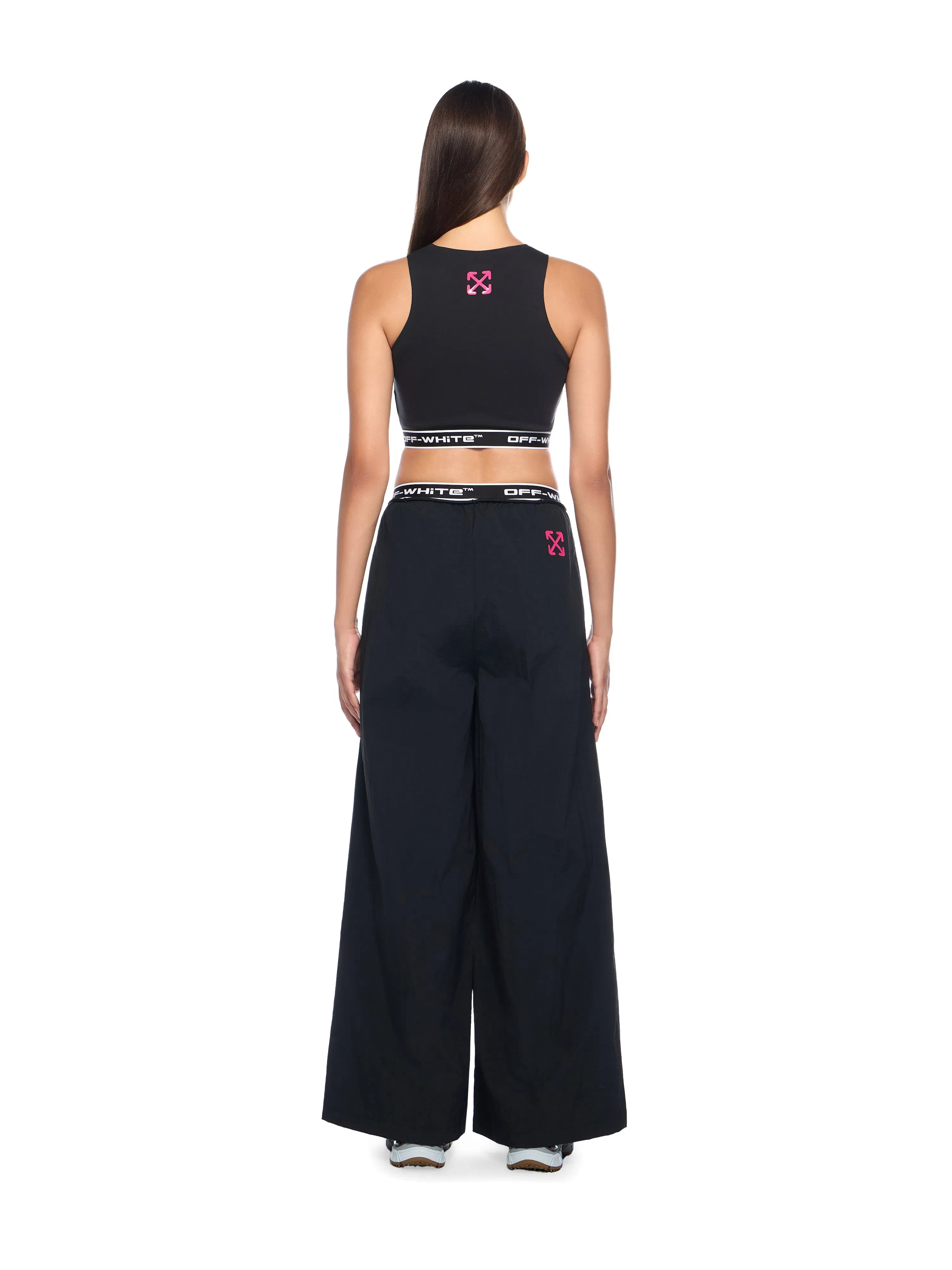 Off-White Logoband Wideleg Pants