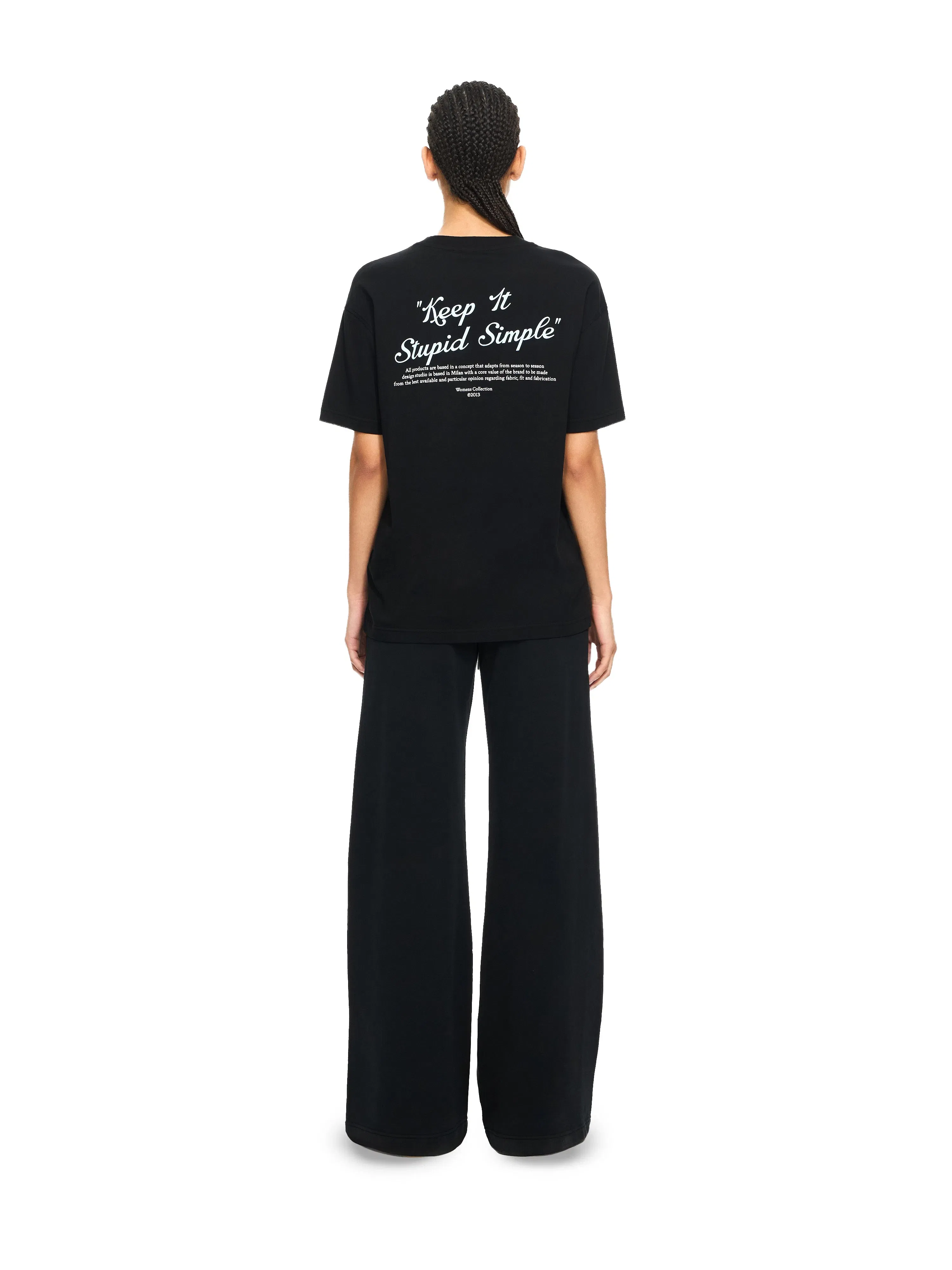 Off-White Kiss Quote Tshirt