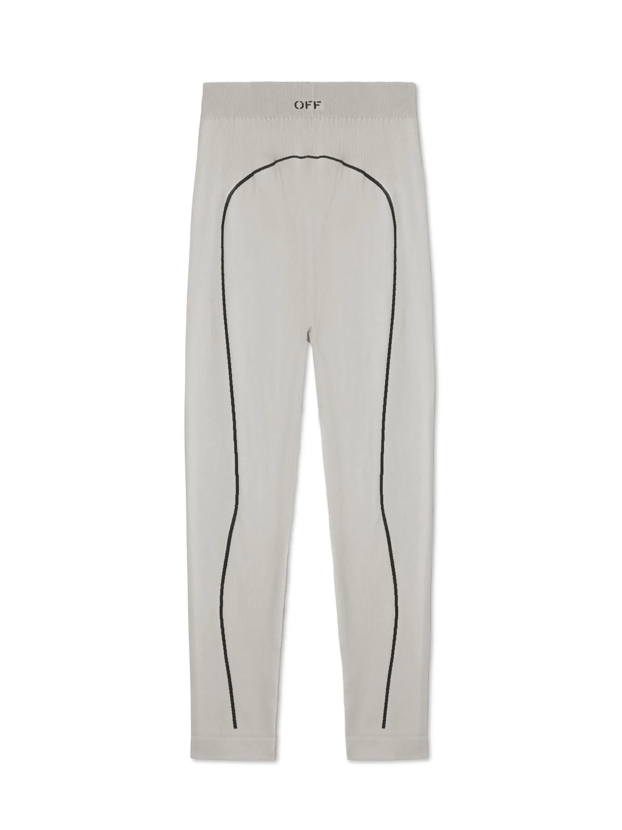 Off-White Gray Stamp Seamless Leggings