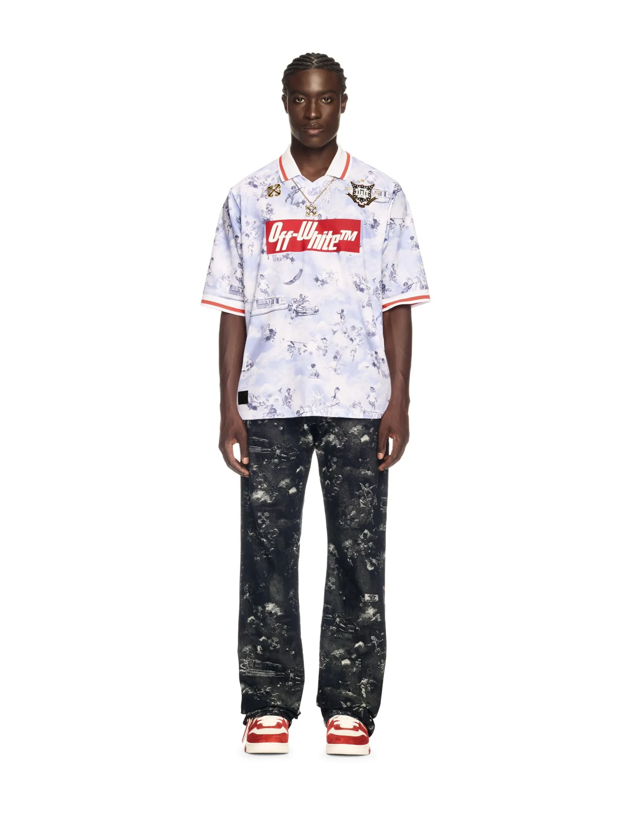 Off-White Fresco Soccer Ss Polo