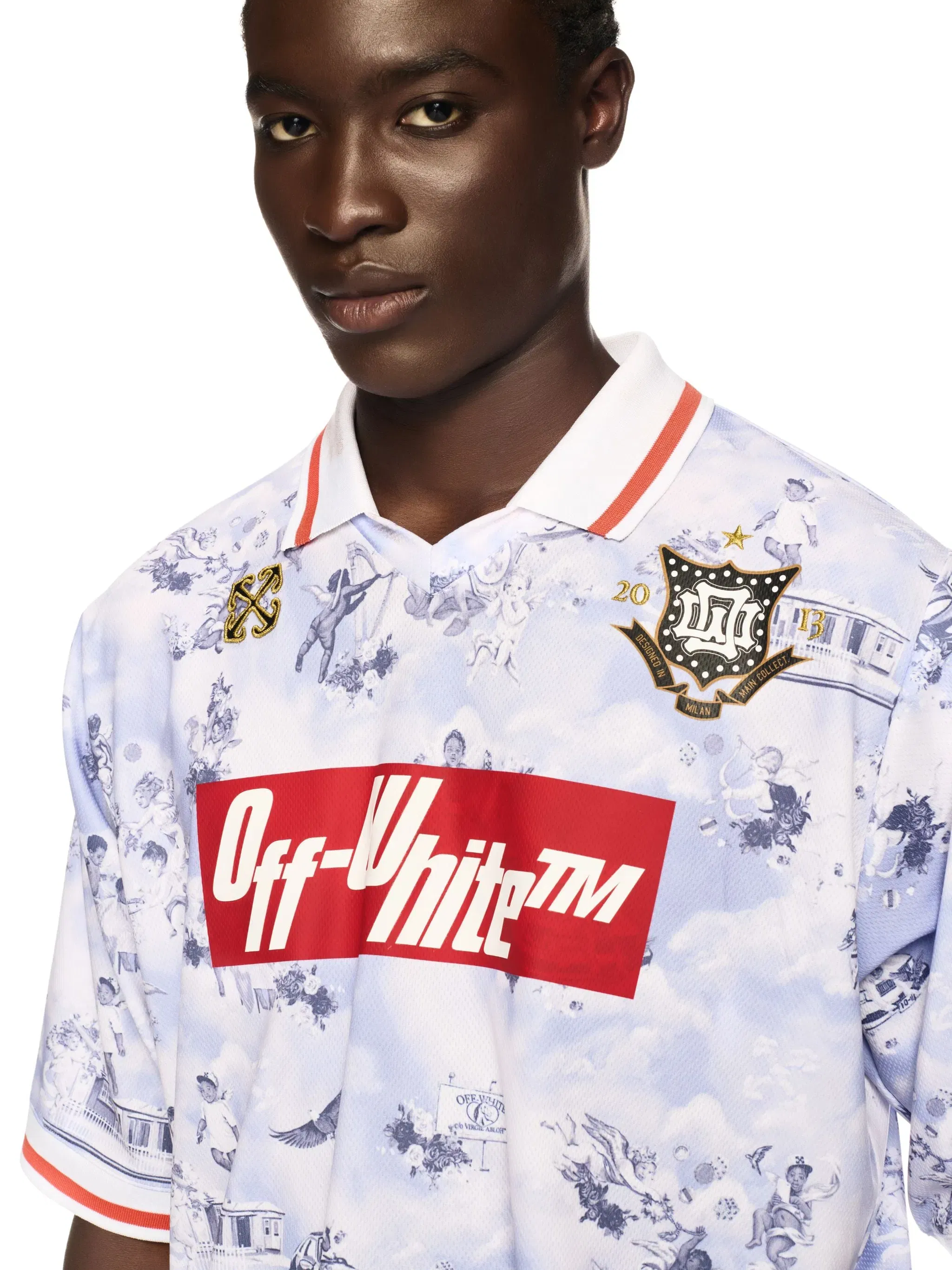 Off-White Fresco Soccer Ss Polo