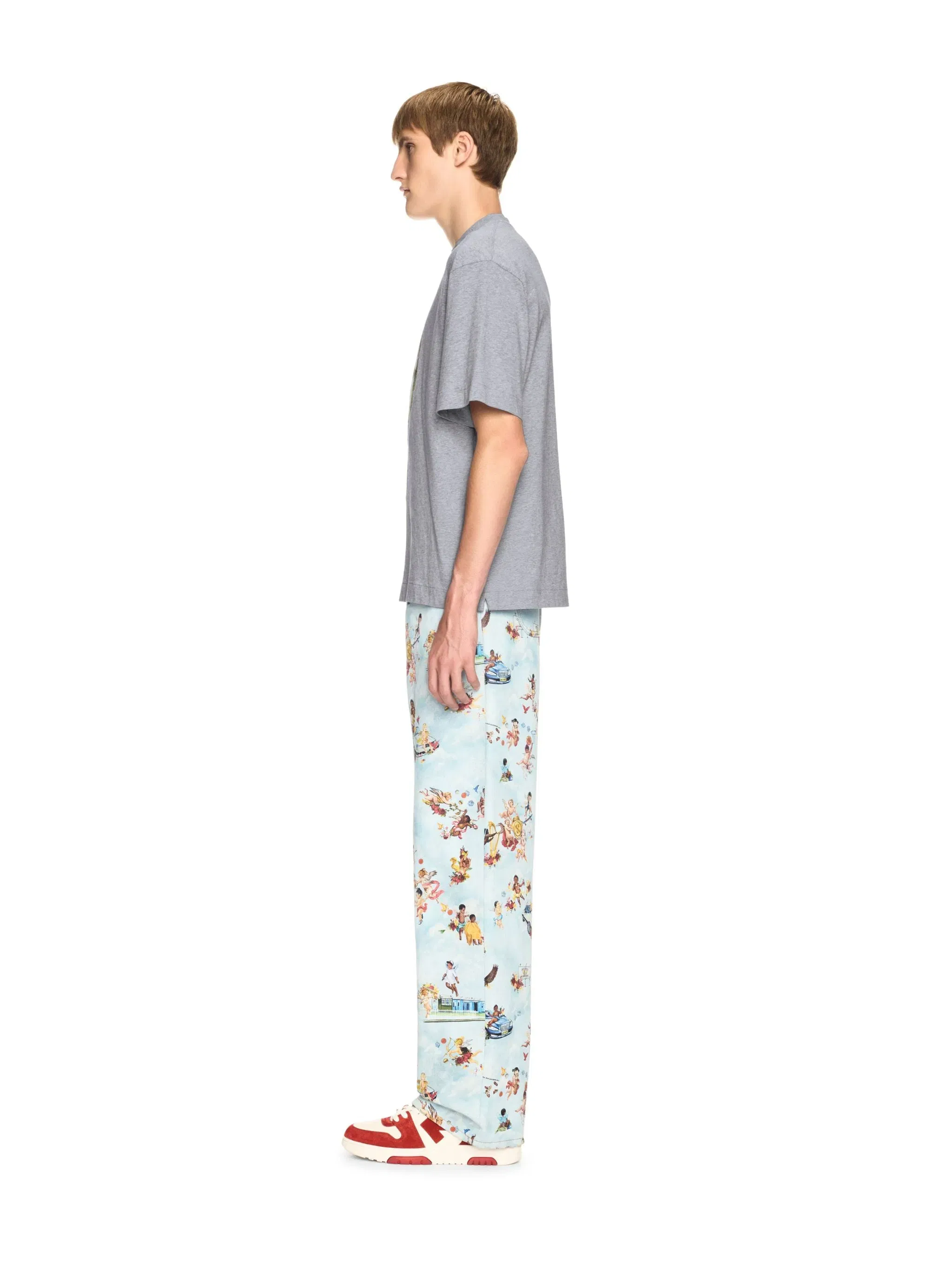 Off-White Fresco Oval Skate Ss Tee