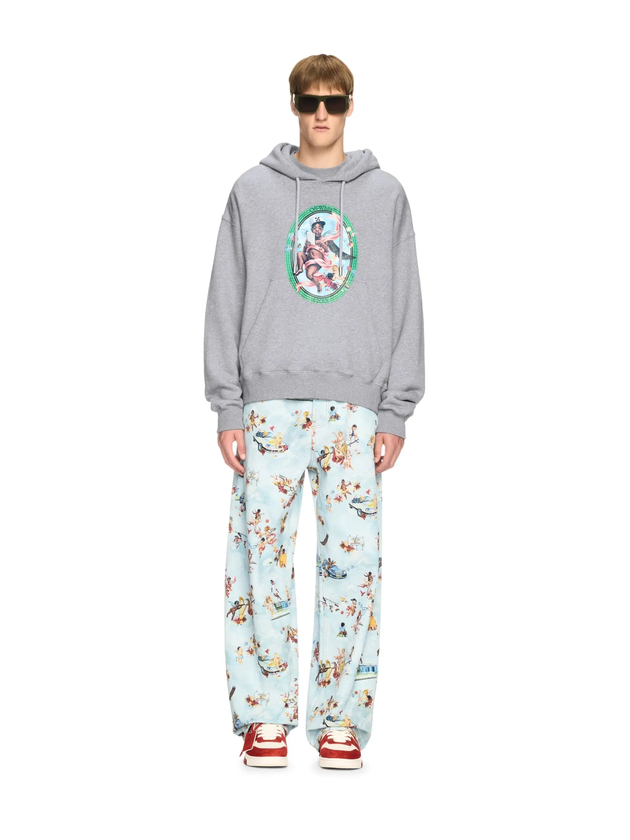 Off-White Fresco Oval Skate Hoodie